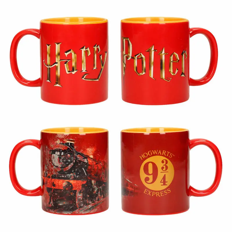 Harry Potter Hogwarts logo set šalica fotografija proizvoda