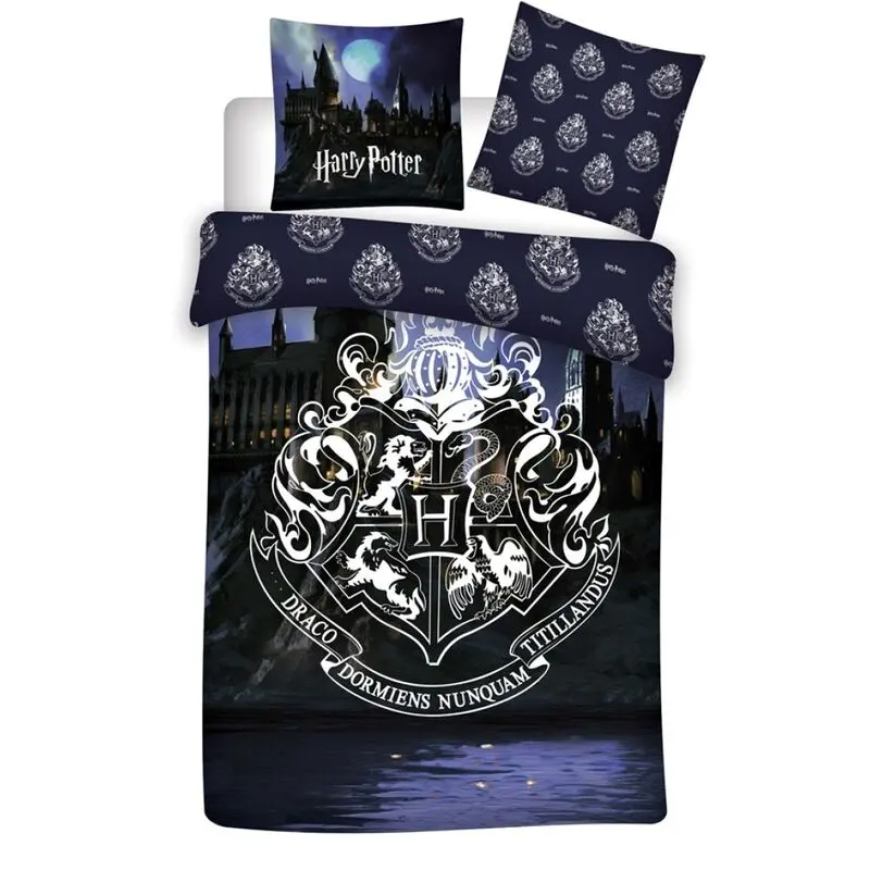 Harry Potter Hogwarts microfibre navlaka za poplun za krevet 90cm fotografija proizvoda