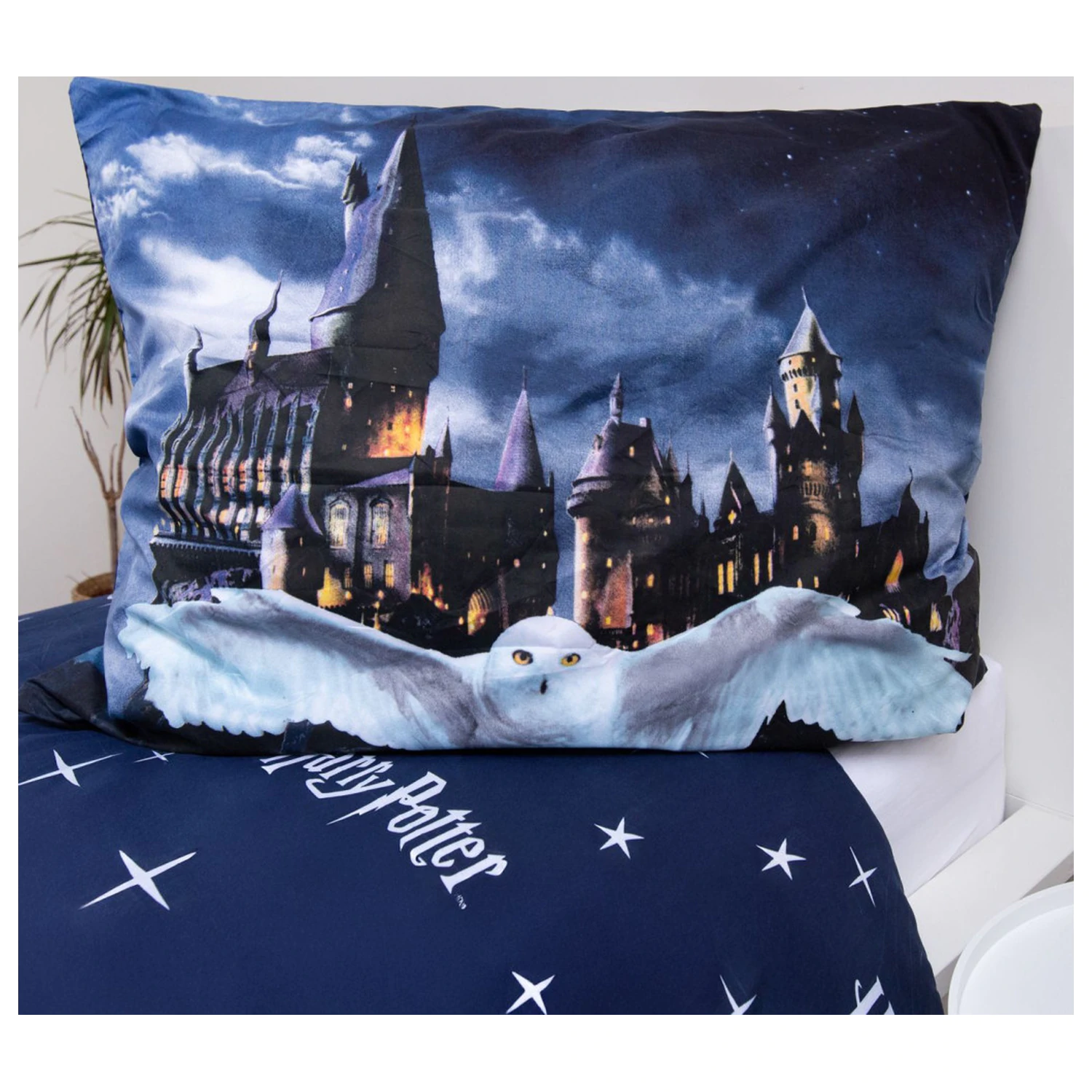 Harry Potter Hogwarts Night Microfiber navlaka za poplun fotografija proizvoda