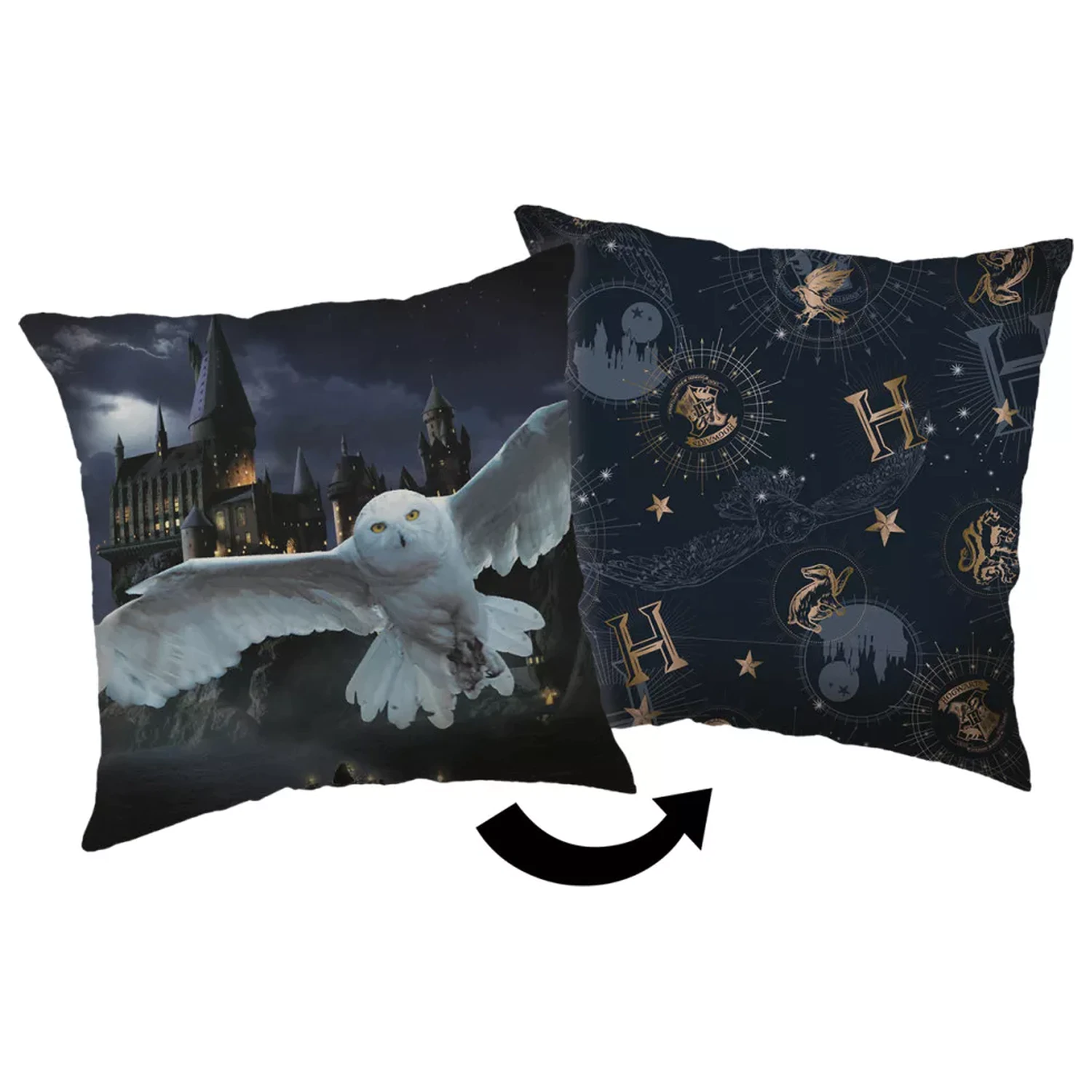 Harry Potter Hogwarts Night jastuk, dekorativni jastuk fotografija proizvoda