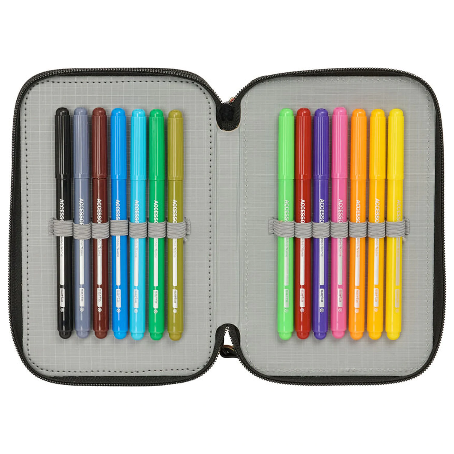 Harry Potter Hogwarts trostruka pernica 37 kom fotografija proizvoda