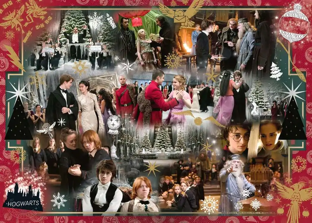 Harry Potter Jigsaw Puzzle Blagdani u Hogwarts (1000 dijelova) fotografija proizvoda