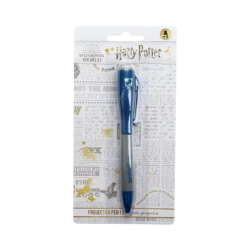 Harry Potter kemijska olovka s svjetlosnim projektorom Ravenclaw fotografija proizvoda