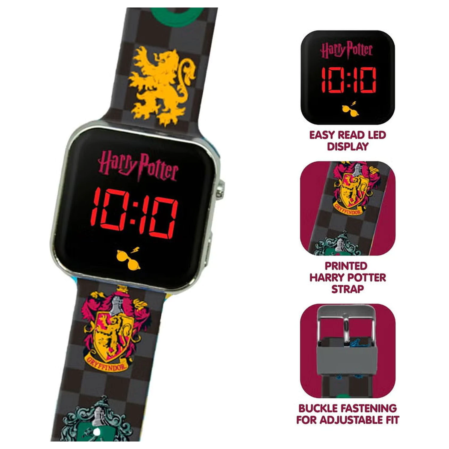 Harry Potter Houses digitalni LED ručni sat fotografija proizvoda