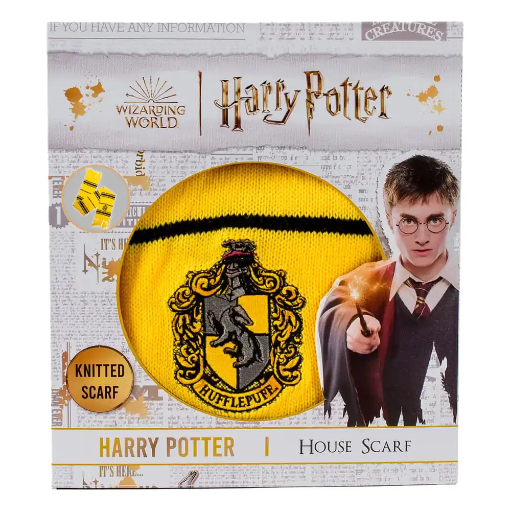 Harry Potter šal Hufflepuff tanke pruge (u kutiji) 160 cm fotografija proizvoda