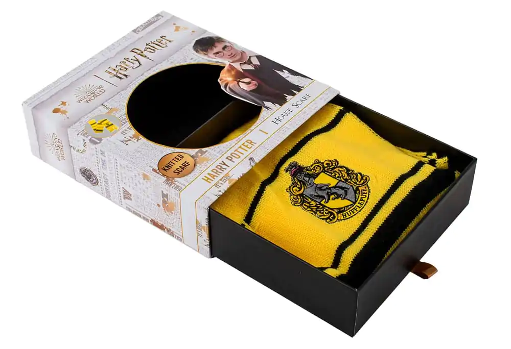 Harry Potter šal Hufflepuff tanke pruge (u kutiji) 160 cm fotografija proizvoda