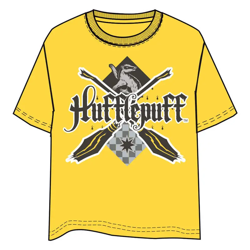 Harry Potter Hufflepuff odrasla majica kratkih rukava fotografija proizvoda
