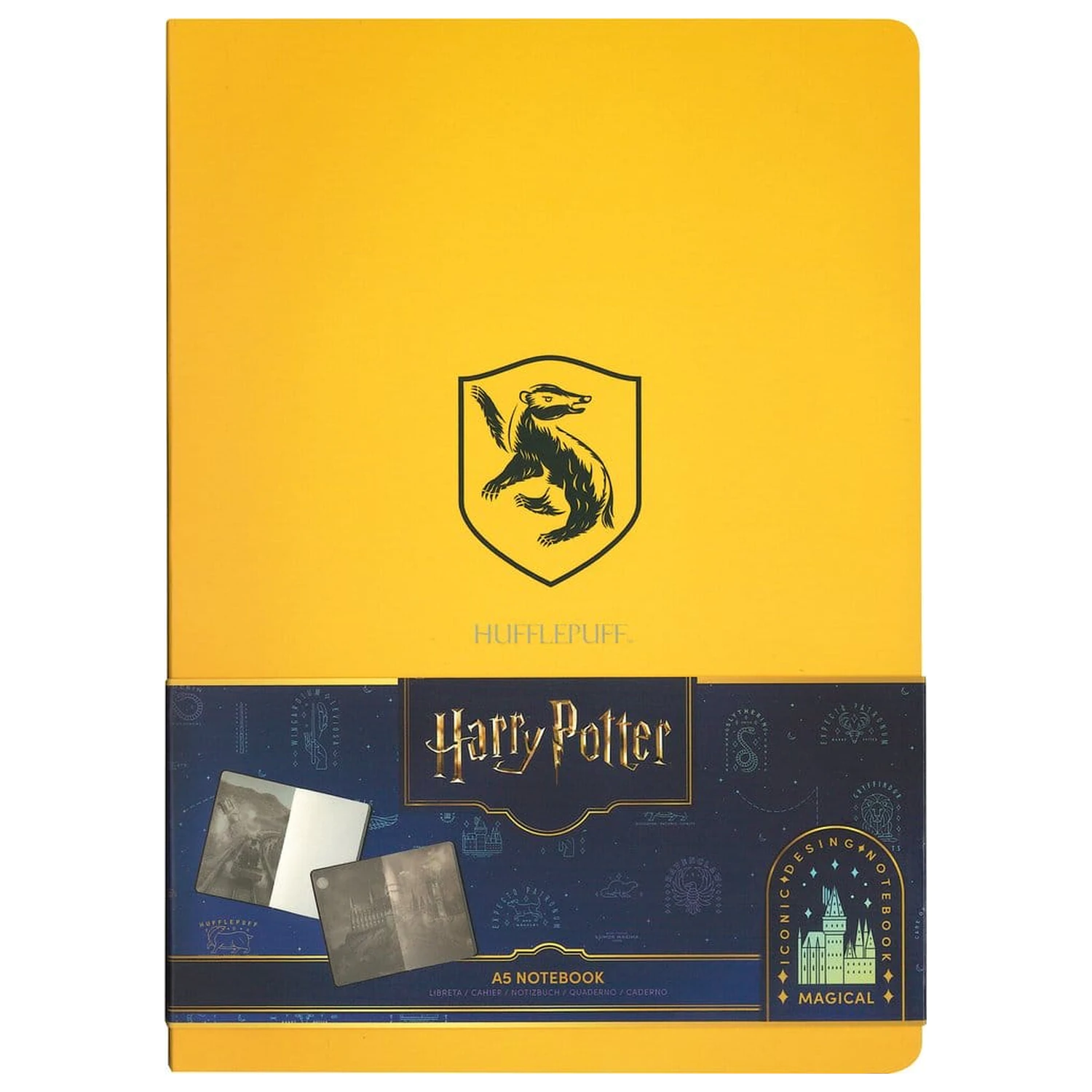 Harry Potter Bilježnica s mekim uvezom Hufflepuff 21 cm fotografija proizvoda