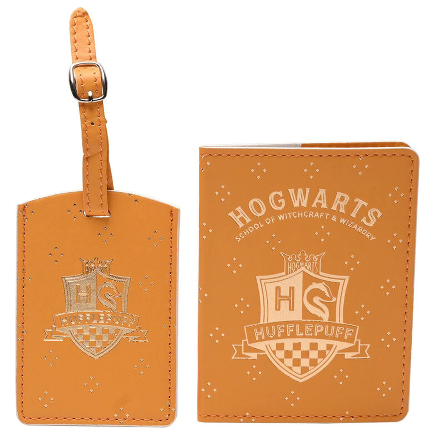 Harry Potter Hufflepuff držač za putovnice i oznaka za prtljagu fotografija proizvoda