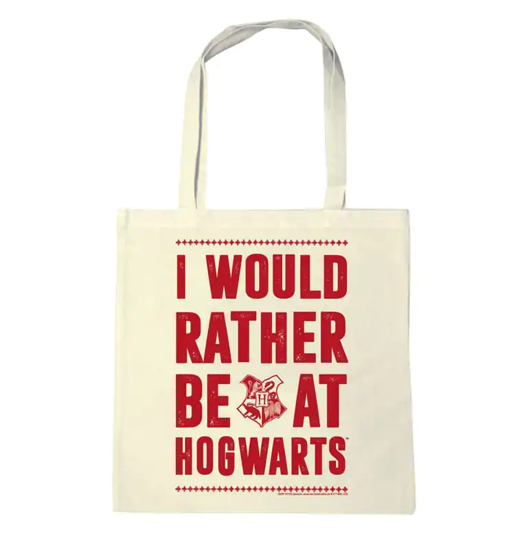 Harry Potter Tote Torba I Would Rather Be At Hogwarts fotografija proizvoda