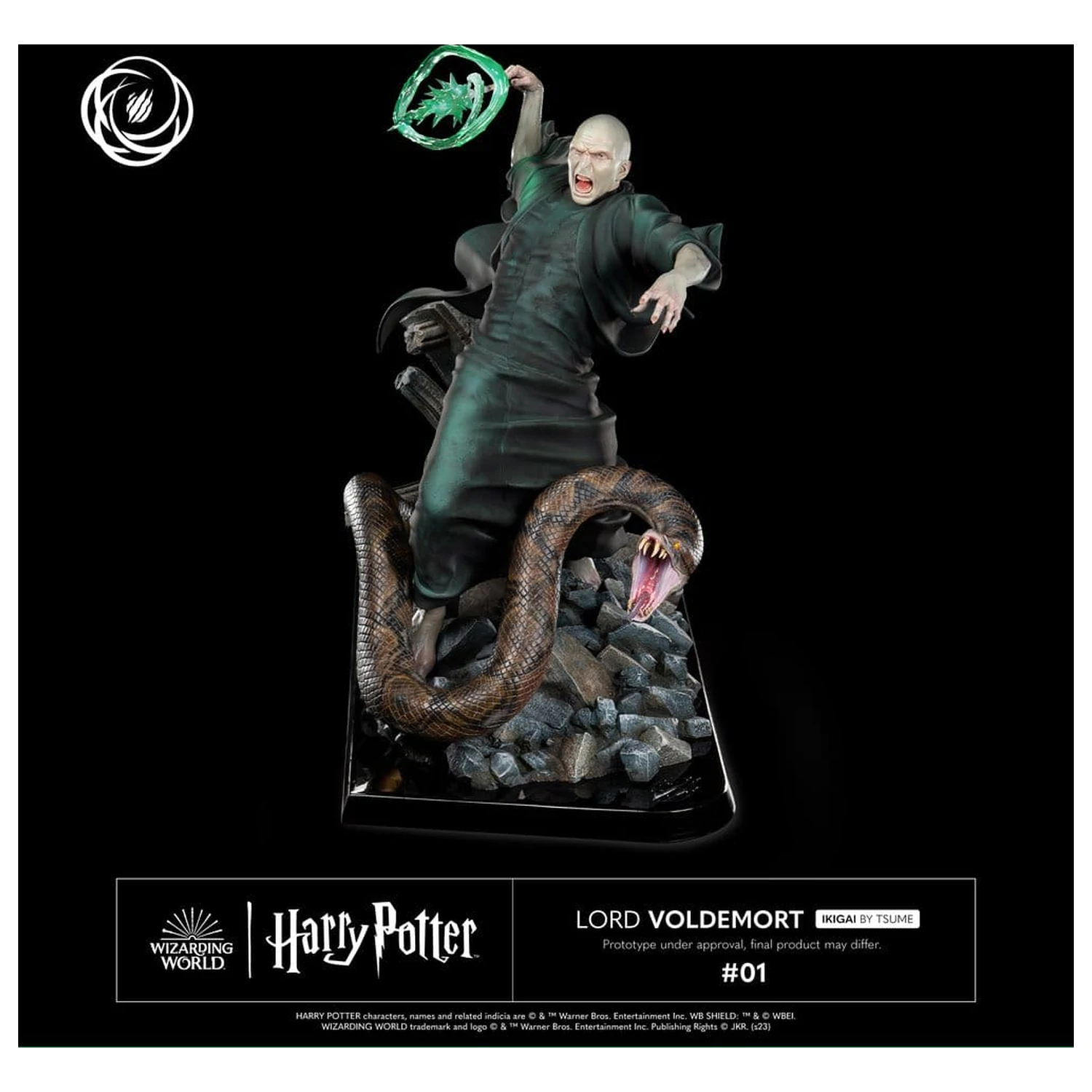 Harry Potter IKIGAI Figura 1/6 Lord Voldemort 32 cm fotografija proizvoda