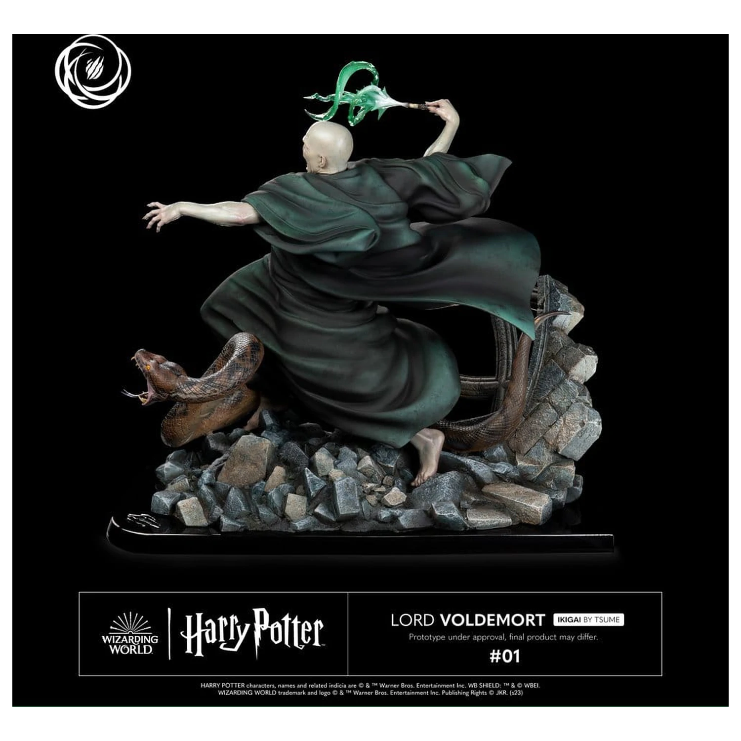 Harry Potter IKIGAI Figura 1/6 Lord Voldemort 32 cm fotografija proizvoda