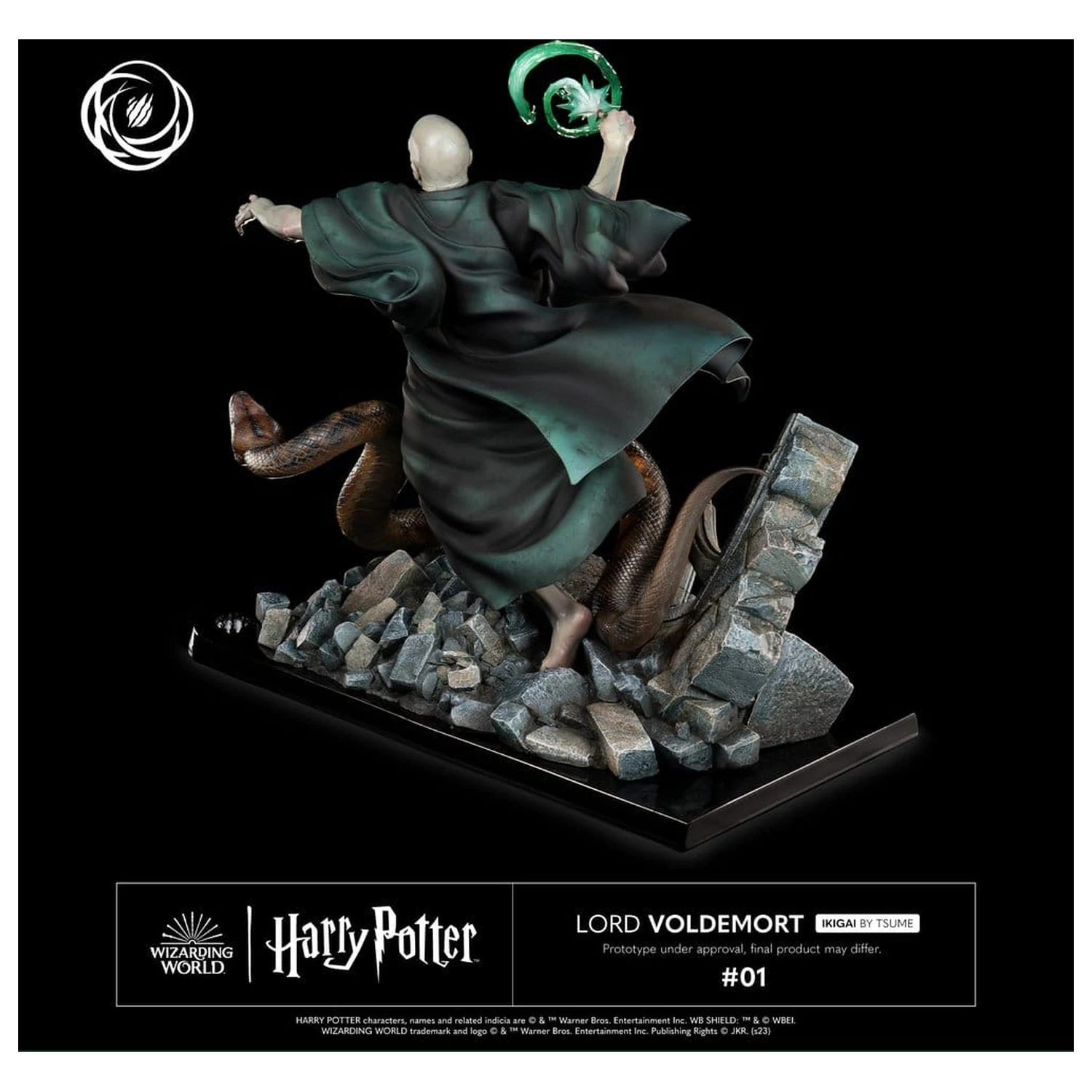 Harry Potter IKIGAI Figura 1/6 Lord Voldemort 32 cm fotografija proizvoda