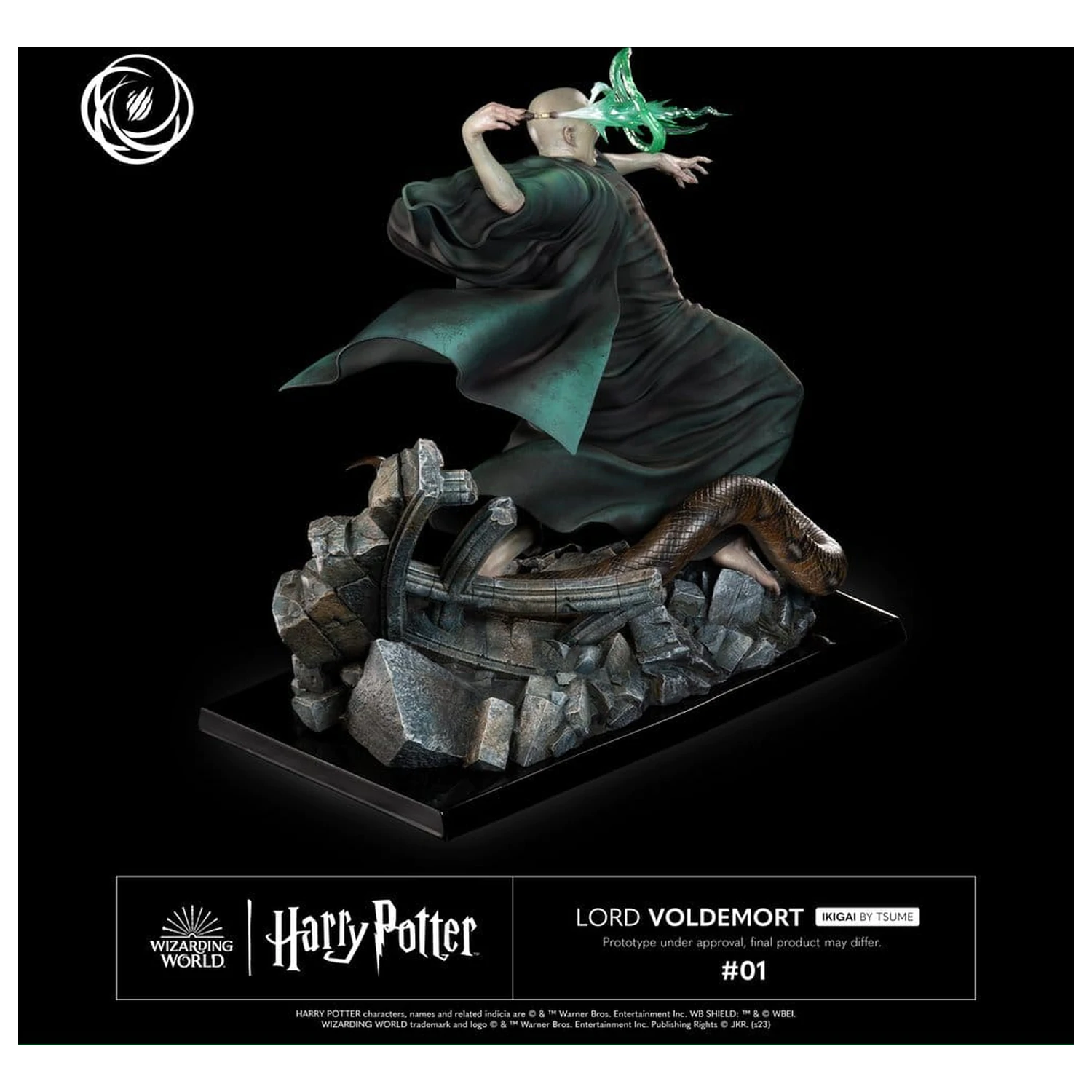 Harry Potter IKIGAI Figura 1/6 Lord Voldemort 32 cm fotografija proizvoda