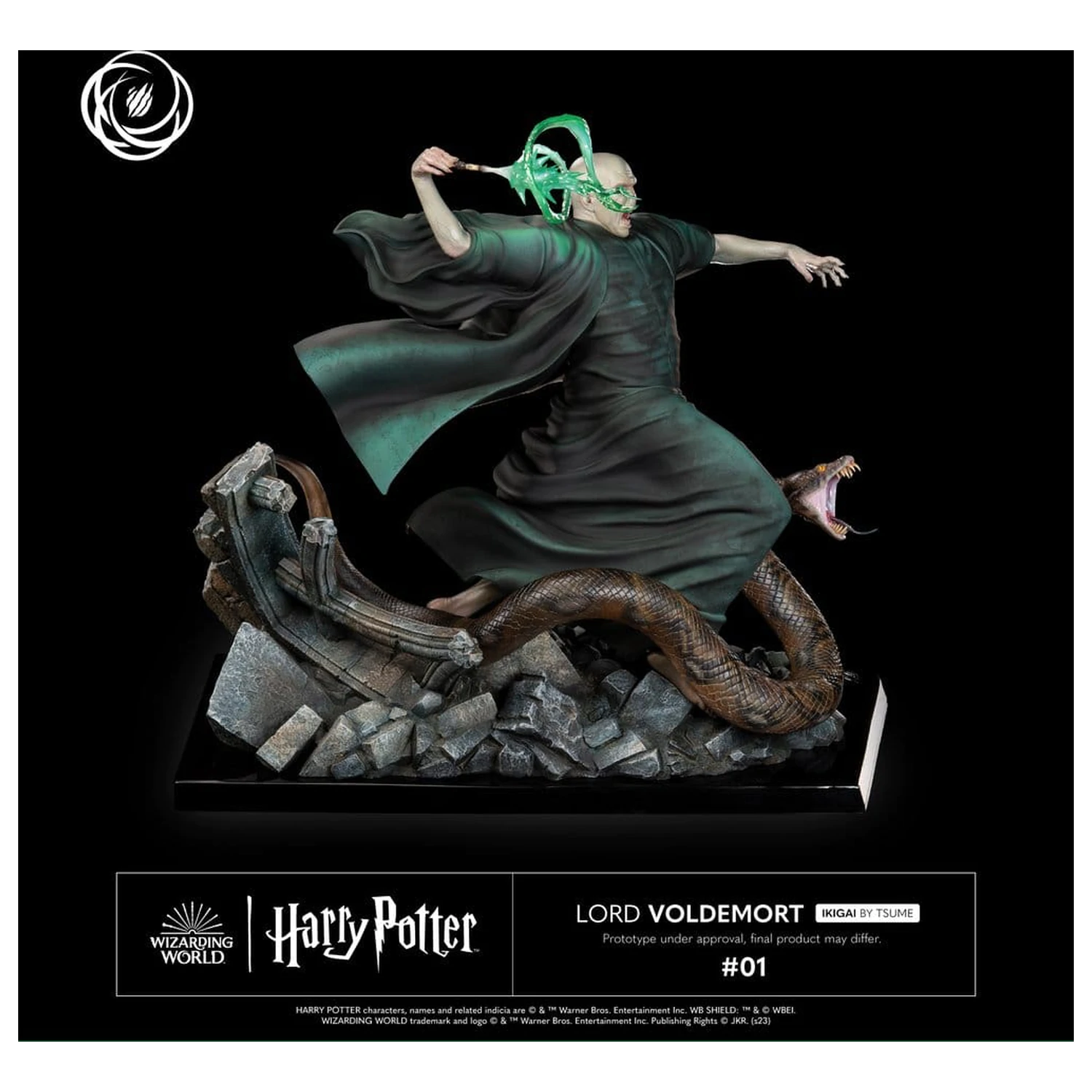 Harry Potter IKIGAI Figura 1/6 Lord Voldemort 32 cm fotografija proizvoda