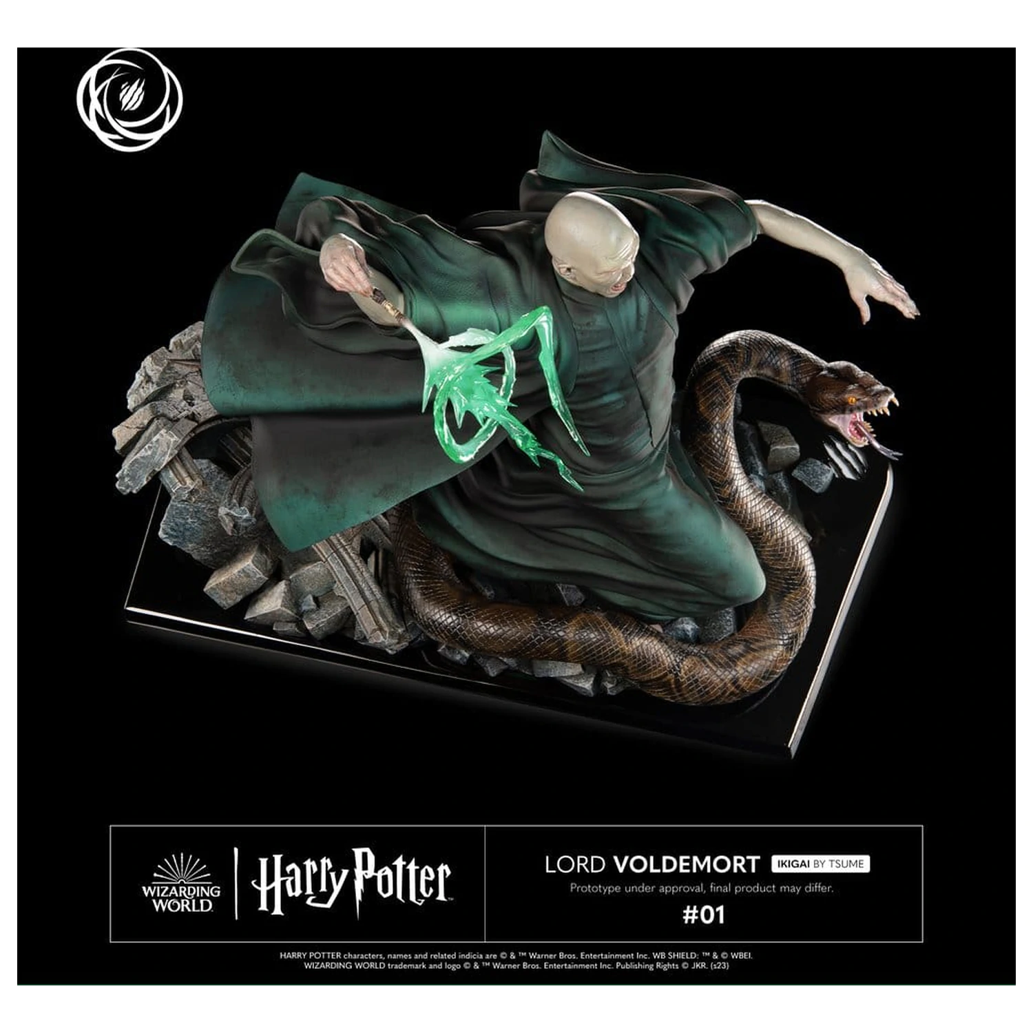 Harry Potter IKIGAI Figura 1/6 Lord Voldemort 32 cm fotografija proizvoda