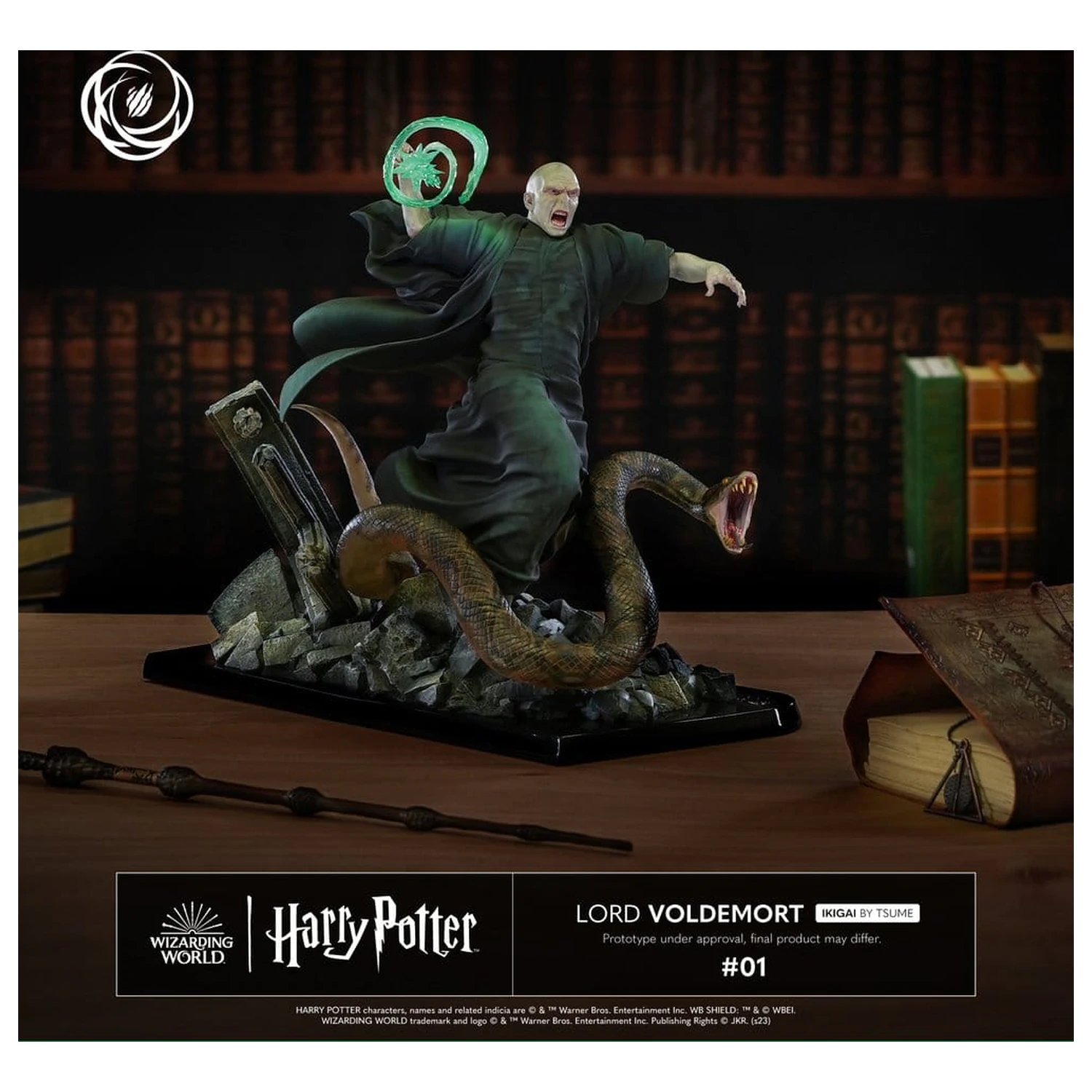 Harry Potter IKIGAI Figura 1/6 Lord Voldemort 32 cm fotografija proizvoda