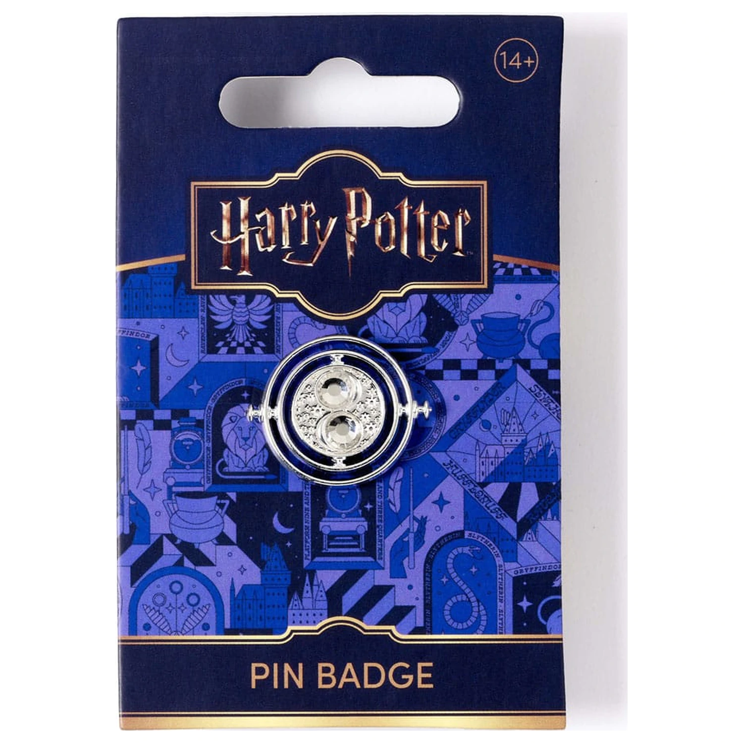 Harry Potter Pin Bedž Vremenski Preokretač (Srebrni Ton) fotografija proizvoda