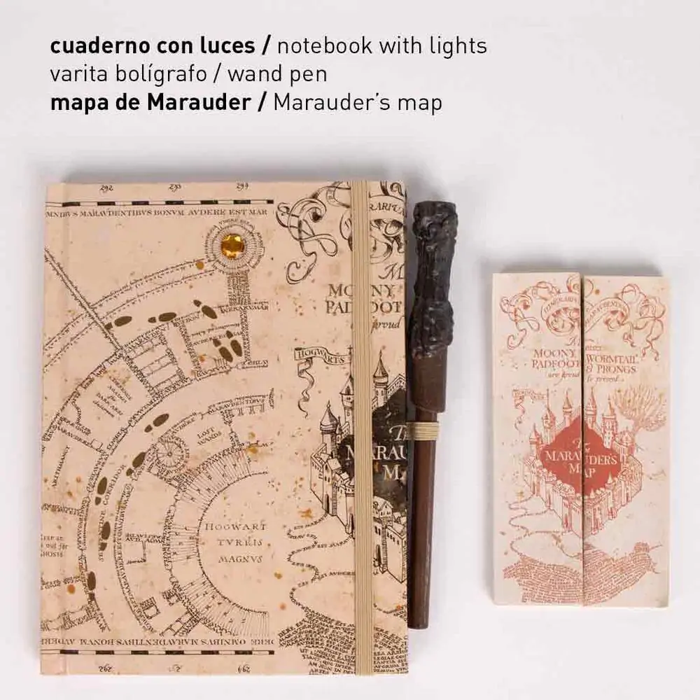 Harry Potter Stationery Set Marauder's Map - Set pisaćeg pribora fotografija proizvoda