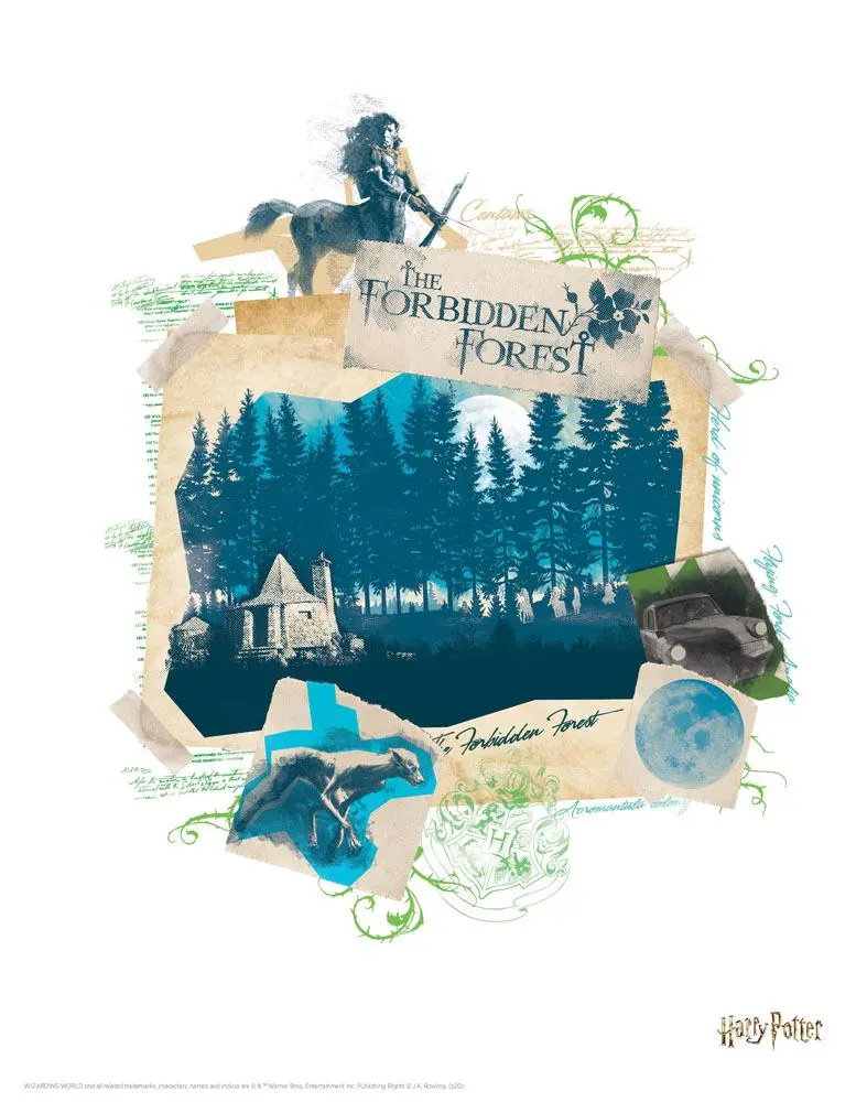 Harry Potter Litografija Komplet od 10 Komada 36 x 28 cm fotografija proizvoda