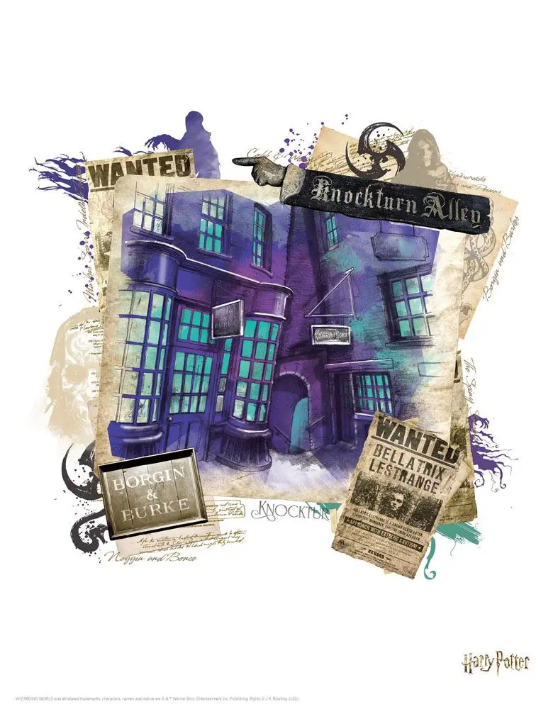Harry Potter Litografija Komplet od 10 Komada 36 x 28 cm fotografija proizvoda