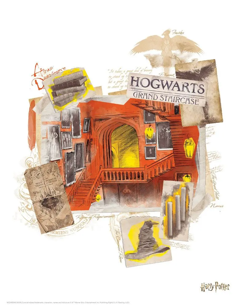 Harry Potter Litografija Komplet od 10 Komada 36 x 28 cm fotografija proizvoda
