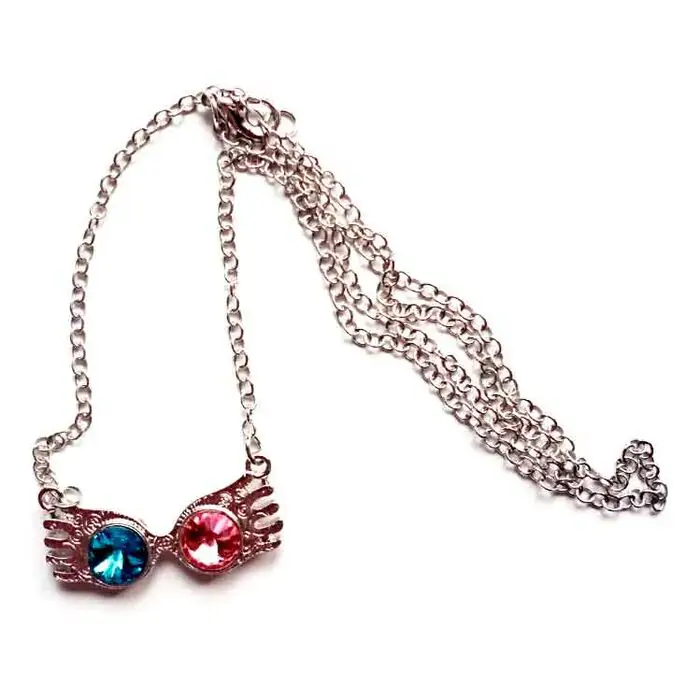 Harry Potter privjesak i ogrlica Luna Glasses fotografija proizvoda