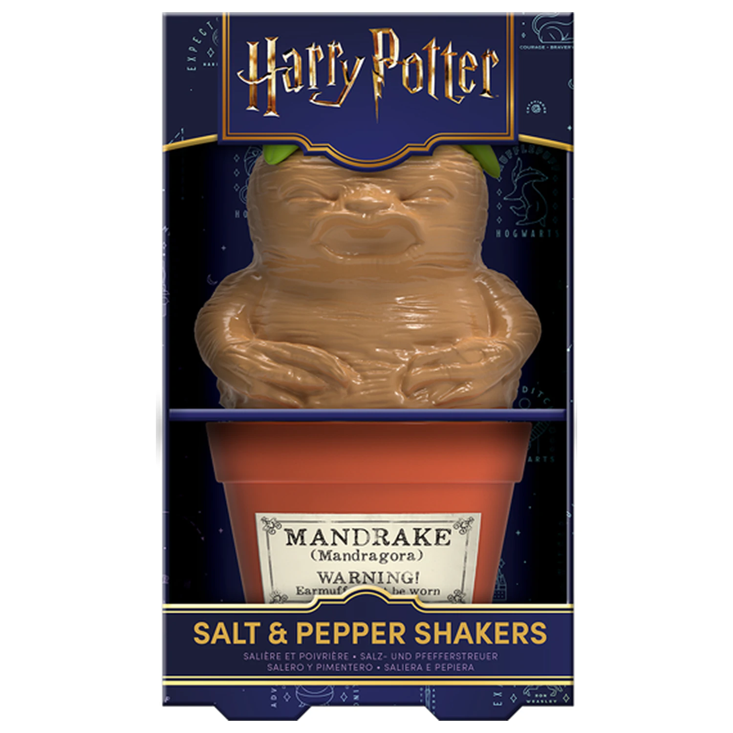 Harry Potter Mandrake i tegla za biljke set slanice i paprenice fotografija proizvoda