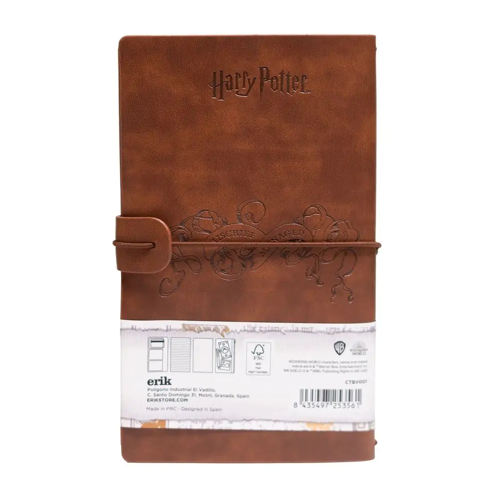 Harry Potter Marauder Map putni notes fotografija proizvoda