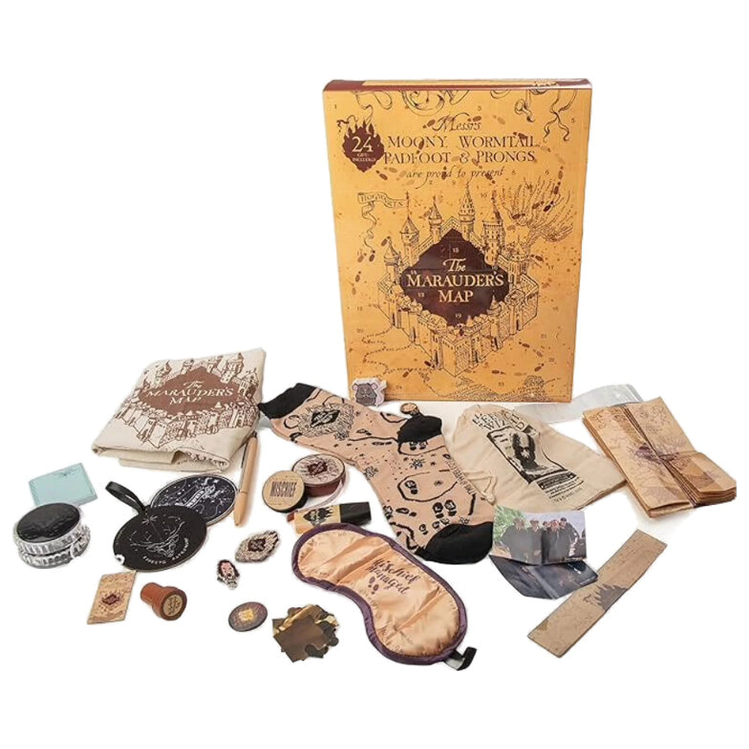 Harry Potter Marauder's Map adventski kalendar fotografija proizvoda