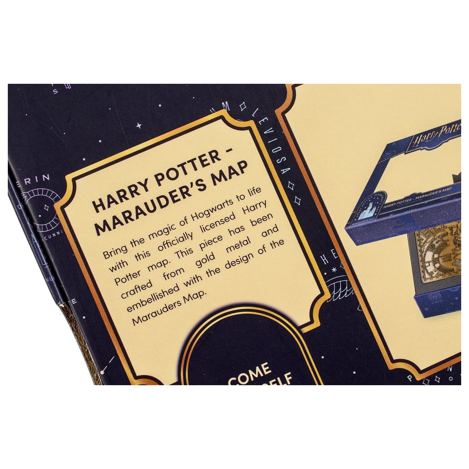 Harry Potter Replika Mapa za haranje metalna mapa 15 cm fotografija proizvoda