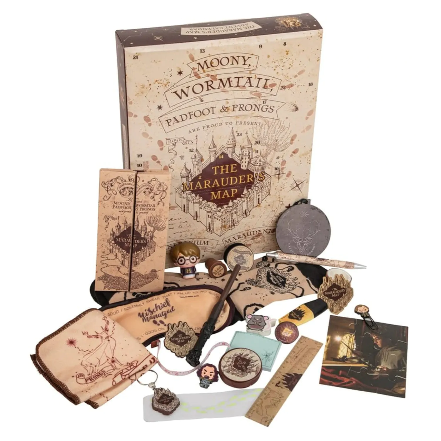 Harry Potter adventski kalendar Marauder's Map New Edition 2026 fotografija proizvoda