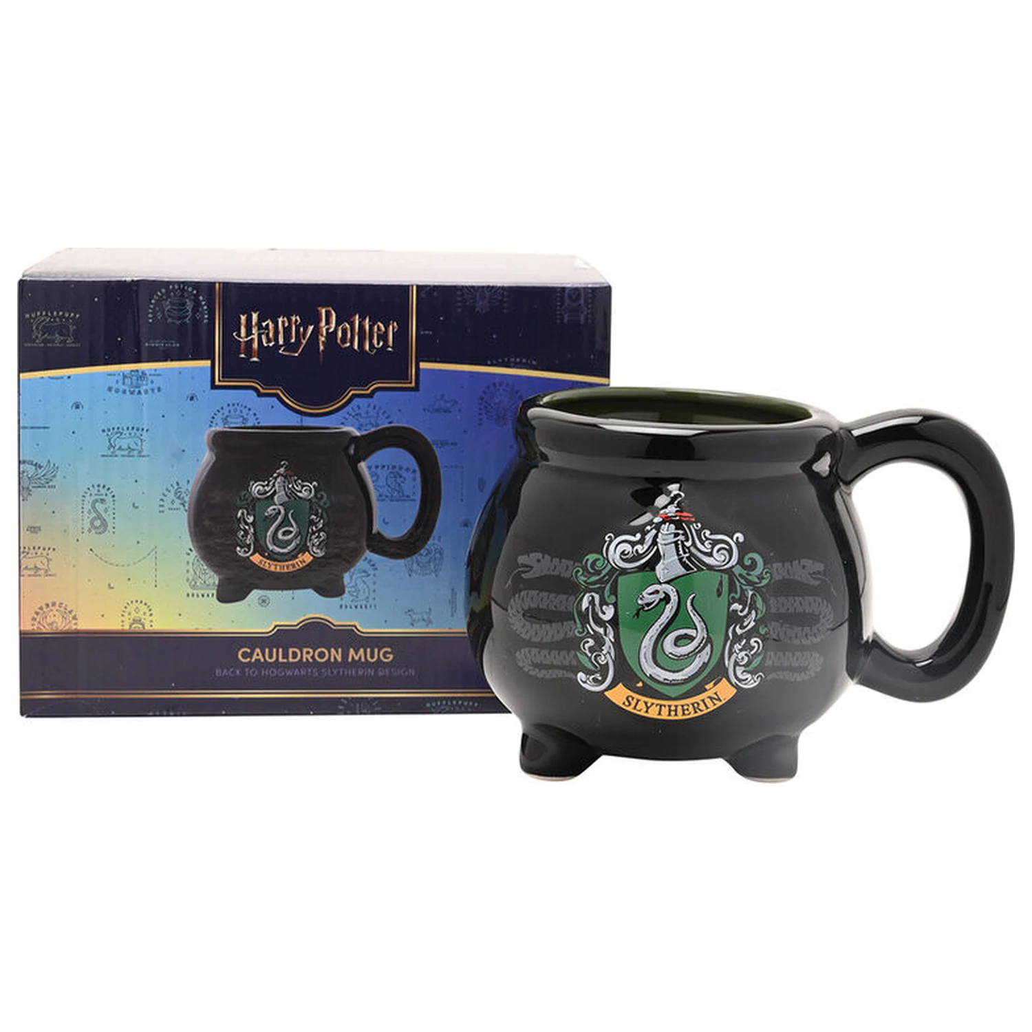 Harry Potter Slytherin kotlić šalica fotografija proizvoda