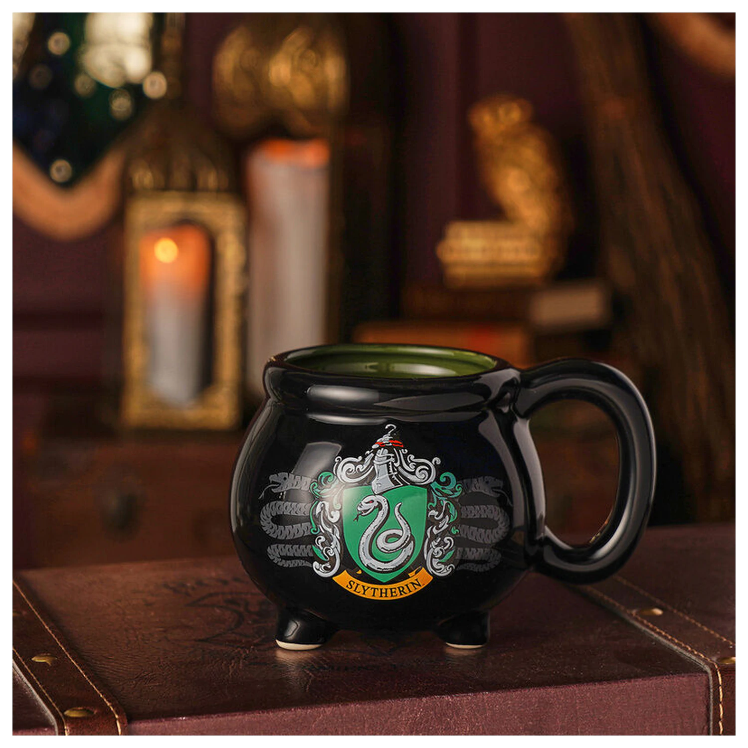 Harry Potter Slytherin kotlić šalica fotografija proizvoda