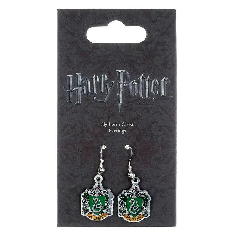 Harry Potter Slytherin Crest naušnice fotografija proizvoda