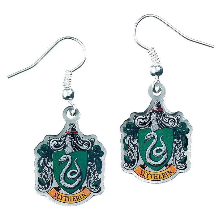 Harry Potter Slytherin Crest naušnice fotografija proizvoda