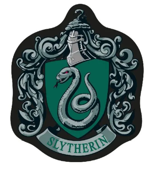 Harry Potter Tepih Slytherin Shield 84 x 100 cm fotografija proizvoda