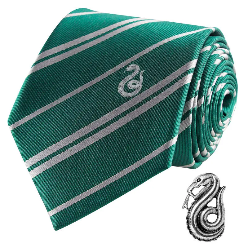 Harry Potter kravata i metalna igla Deluxe kutija Slytherin fotografija proizvoda