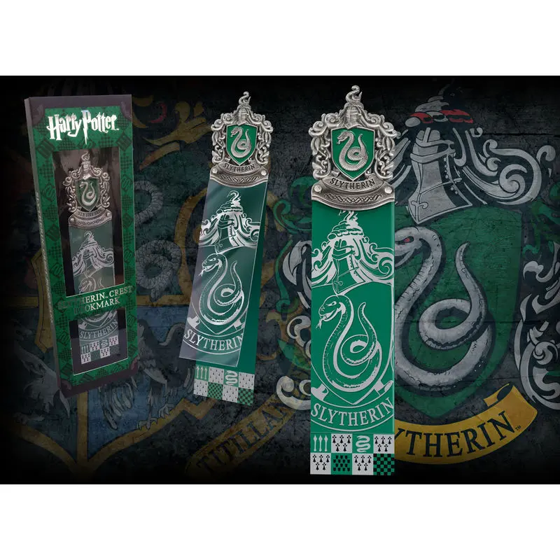 Harry Potter oznaka za knjige Slytherin fotografija proizvoda