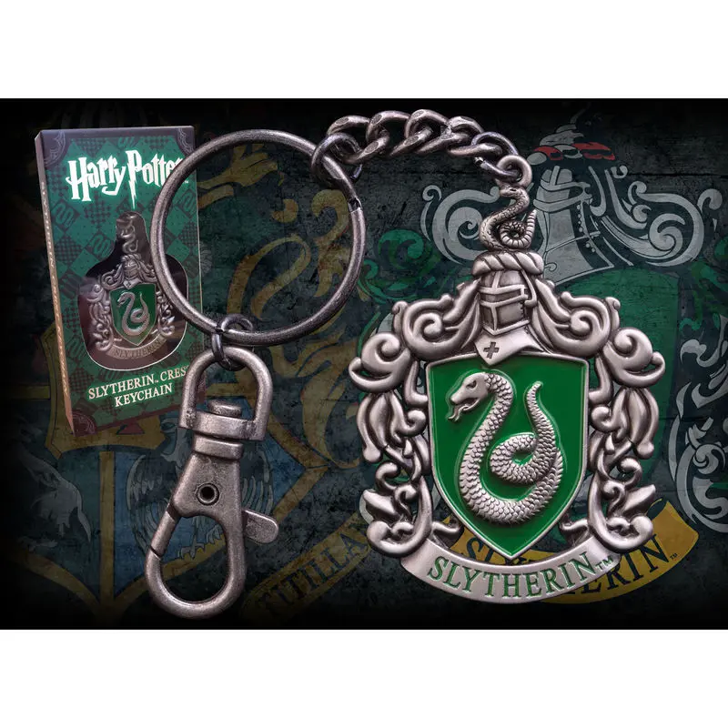 Harry Potter metalni privjesak za ključeve Slytherin 5 cm fotografija proizvoda