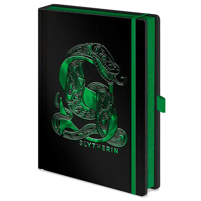 Harry Potter Premium Notepads A5 Slytherin Foil fotografija proizvoda
