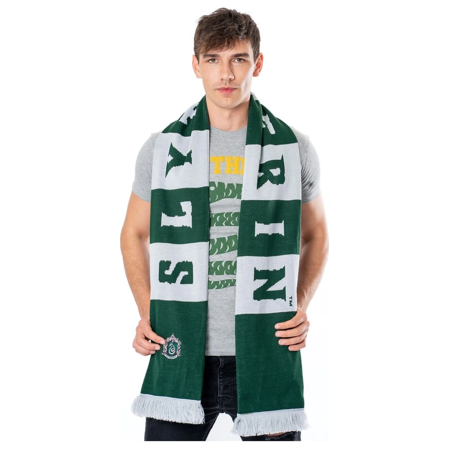 Harry Potter šal Slytherin fotografija proizvoda