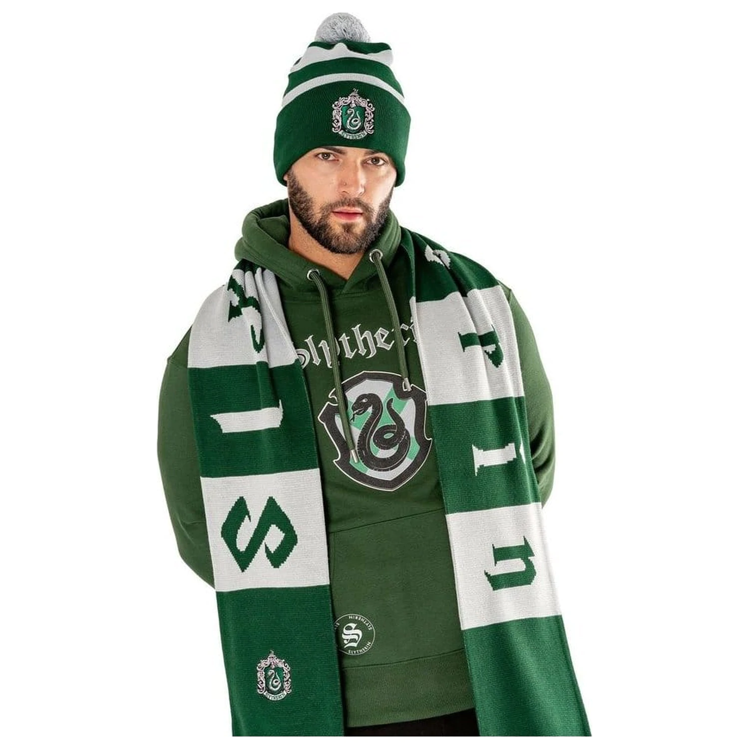 Harry Potter šal Slytherin dugačak fotografija proizvoda