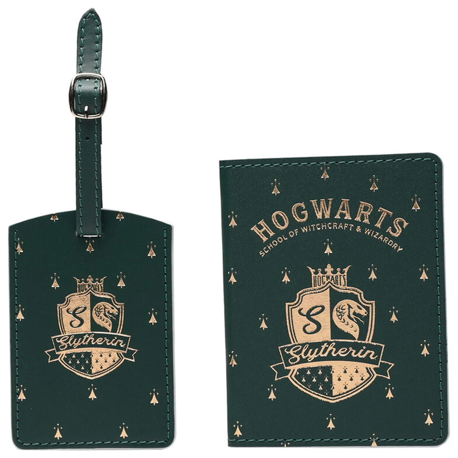 Harry Potter Slytherin držač putovnice i oznaka za prtljagu fotografija proizvoda