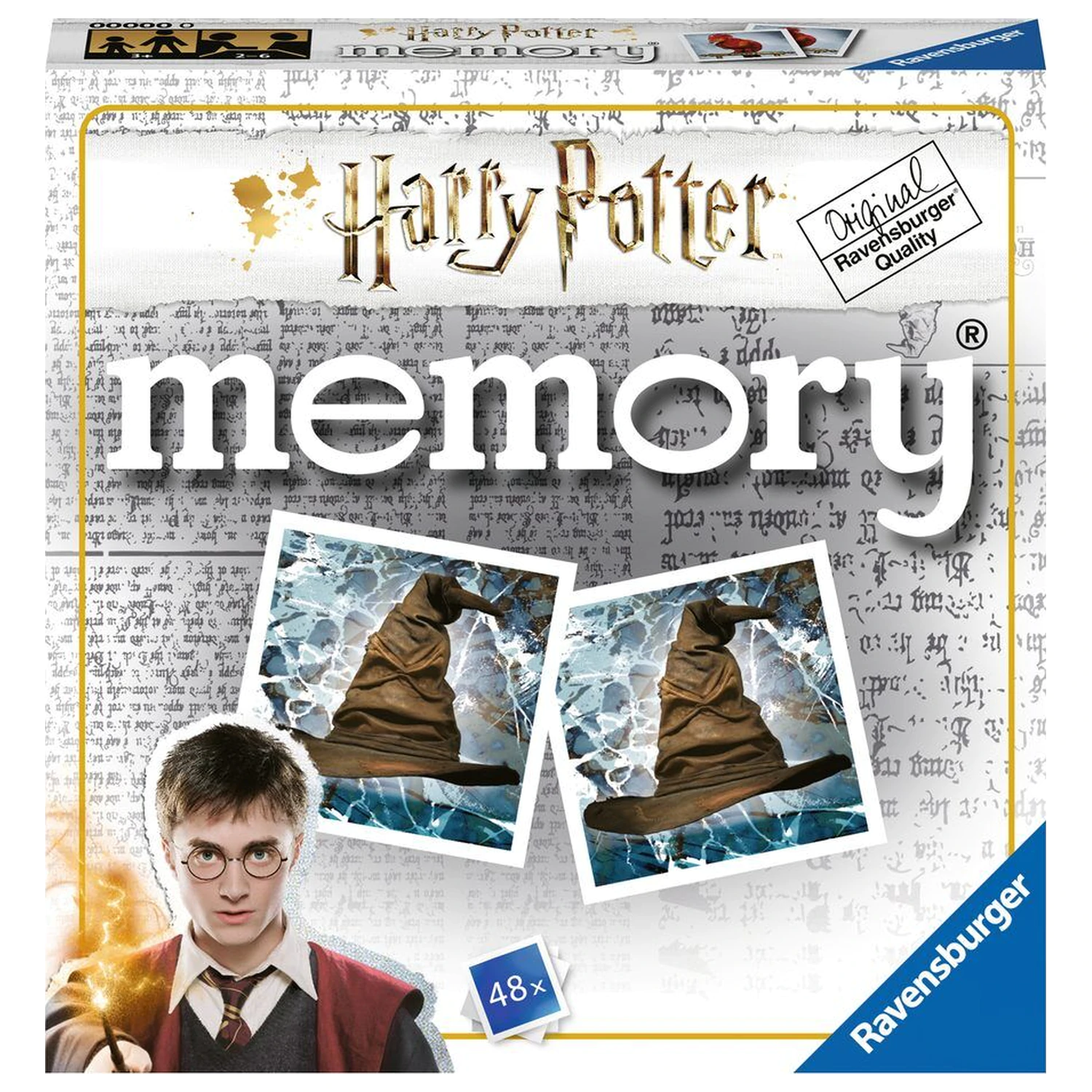 Harry Potter džepna igra memorije fotografija proizvoda
