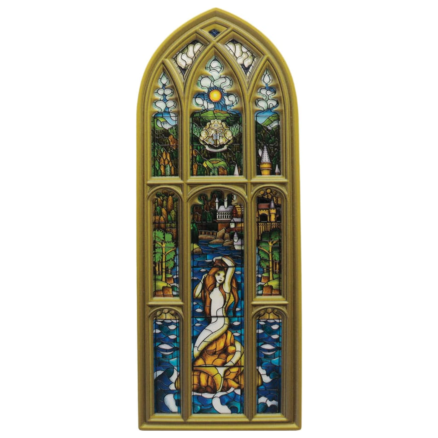 Harry Potter Resin Plaque Sirena Stained Glass Window fotografija proizvoda