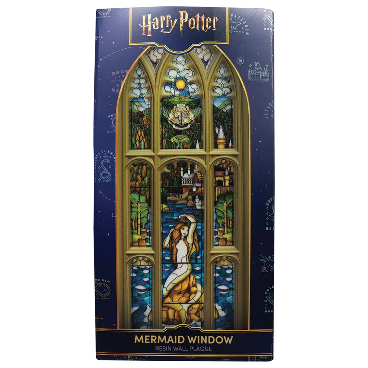 Harry Potter Resin Plaque Sirena Stained Glass Window fotografija proizvoda