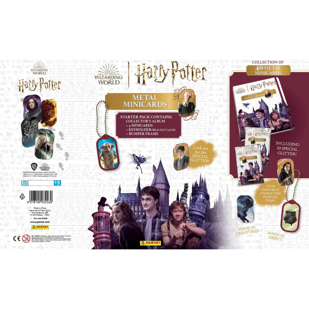 Harry Potter Metal Minicards Starter Pack *English Version* - Početni paket metalnih mini kartica fotografija proizvoda