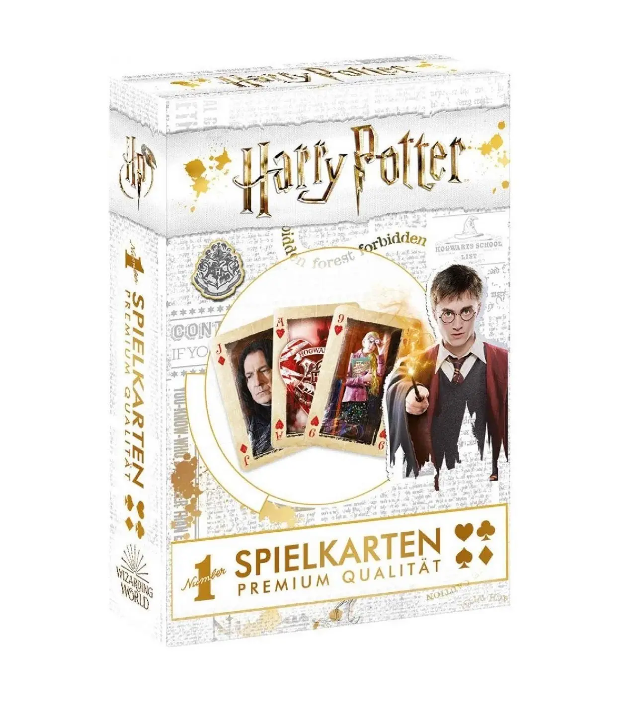 Harry Potter Number 1 igraće karte *German Packaging* fotografija proizvoda