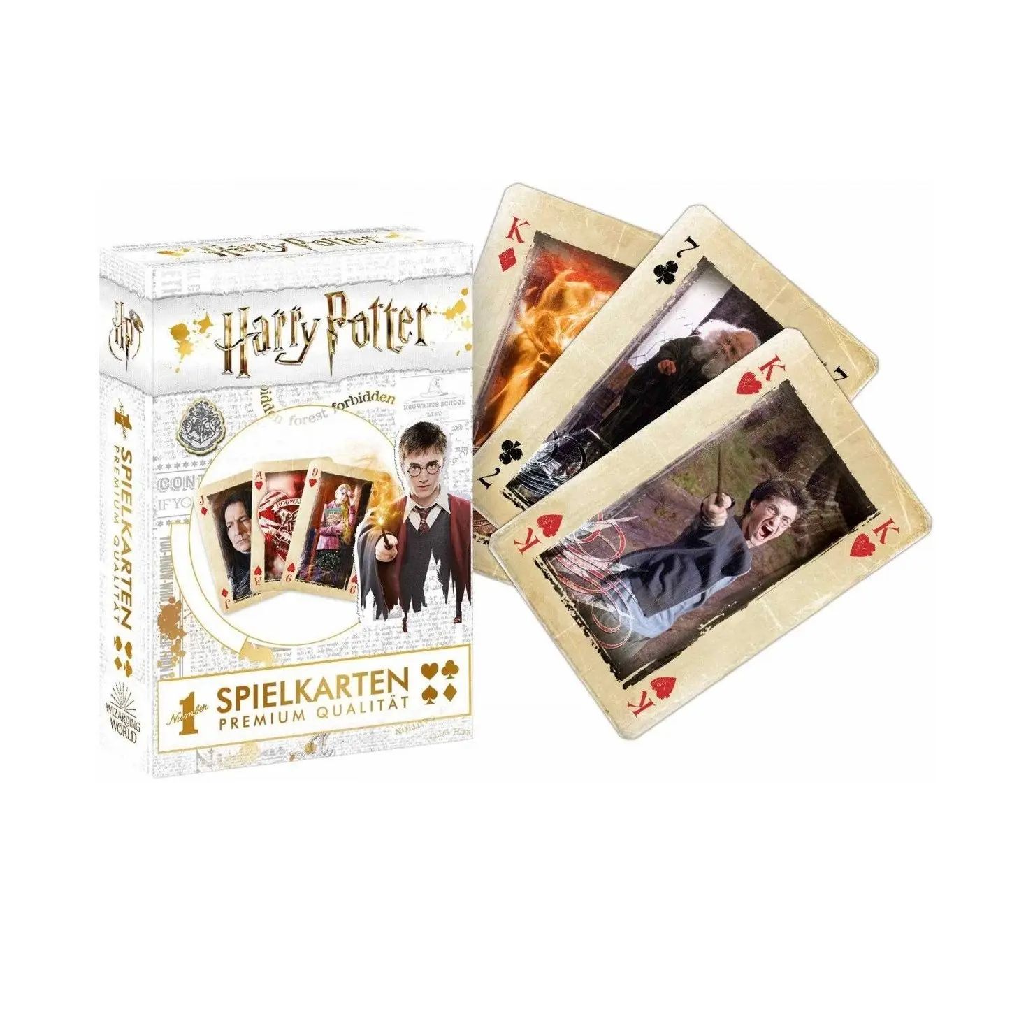 Harry Potter Number 1 igraće karte *German Packaging* fotografija proizvoda